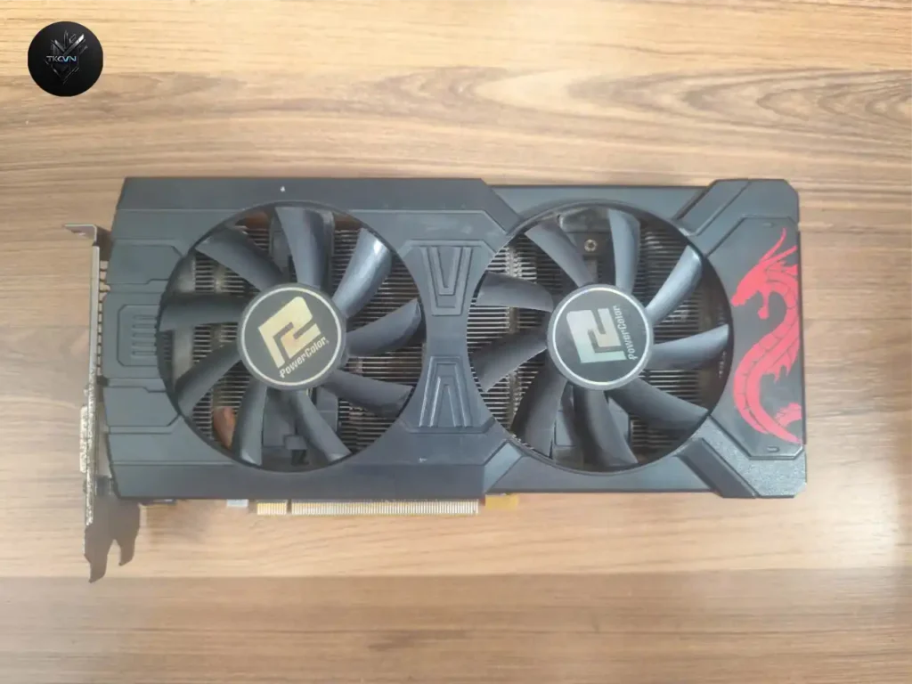 Ảnh 1 - Card hình PowerColor RX570 4GB 1DVI