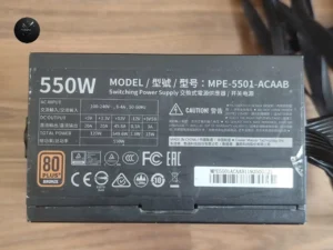 Ảnh 1 - Nguồn PSU máy tính - Cooler Master MWE550