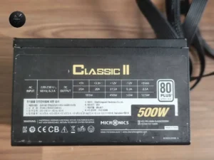 Ảnh 1 - Nguồn PSU máy tính - Micronics Classic II 500w