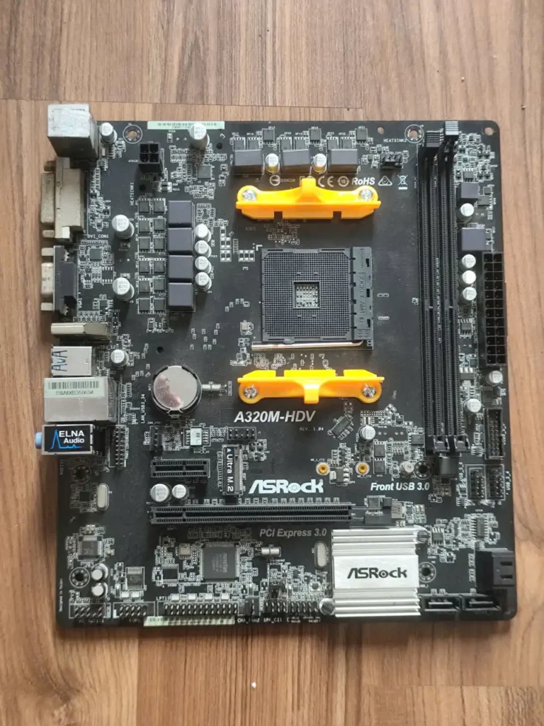Ảnh - Mainboard máy tính AM4 - Asrock A320M-HDV